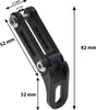 winkelverstellbarer Aluminium Scheinwerfer Halter Licht Produktbild-Vorschau 2