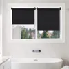 Verdunklungsrollo 80x220cm Schwarz Thermorollo Fensterrollo Produktbild-Vorschau 2