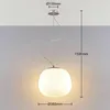 Lindby Pendelleuchte Ginevra, Ø 38 cm, weiß, Glas, E27 Produktbild-Vorschau 7