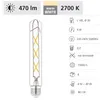 Eglo LED Filament T30 tubo 4W = 40W E27 chiaro 470lm bianco Anteprima dell’immagine prodotto 4