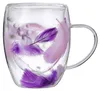 Doppelwandiger Kaffeebecher aus Glas, 250/350 ml, Tasse im Produktbild-Vorschau 1