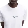 T-shirt Fred Perry M4580-100 da Uomo Anteprima dell’immagine prodotto 10