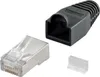 RJ45-Stecker, CAT 5e STP geschirmt mit Knickschutztülle für Produktbild-Vorschau 1