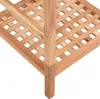 vidaXL Koupelnová polička 35,5x35,5x79 cm Masivní ořechové Náhled obrázku produktu 6