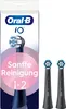 Oral-B iO Aufsteckbürsten Sanfte Reinigung schwarz 2er Produktbild-Vorschau 3