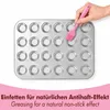 Edelstahl Muffinform 24er Mini-Muffins Voir les images du produit 2