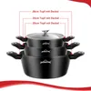 HOMELUX 15-Teilig Topfset Kochtopfset Antihaft Topfset Produktbild-Vorschau 6