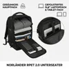 Sac à dos de cabine Norländer RPET 2.0 – Compartiment pour Voir les images du produit 4