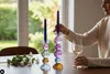 Kerzenständer-Bubbles-mehrfarbig-Glas Produktbild-Vorschau