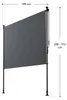 Markiza pionowa na balkon 150 x 270 cm, kolor szary Podgląd zdjęcia produktu 5