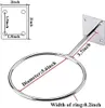 A diagram showing the dimensions of a wall-mounted ball holder. Produktbild-Vorschau