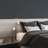 LED Leselampe mit Schalter, schwenkbar, rund, GU10, 400lm, Produktbild-Vorschau 3