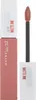 A Maybelline SuperStay Matte Ink Liquid Lipstick is shown with its applicator. Podgląd zdjęcia produktu