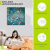 ARTland Leinwandbild Blüte III Größe: 30x30 cm Produktbild-Vorschau 3