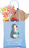 Mr. & Mrs. Panda Shopping Tasche Pinguin Buch - Sky Blue - Produktbild-Vorschau 3