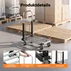XPOtool plošinový vozík do 150 kg 710x410 mm, skládací Náhled obrázku produktu 15