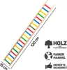 Holzleiter für Papageien · 120 cm · XXL Kletterleiter, Produktbild-Vorschau 3