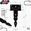 KOTARBAU® 2er Set Kreuzgehänge T-Scharnier 150 mm Dekorativ Produktbild-Vorschau 3