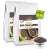 Bio Chia Samen Salvia hispanica 2 x 1 kg, kontrolliert Produktbild-Vorschau 1