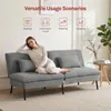 WOLTU 2-Sitzer-Schlafsofa mit 2 Kissen, Verstellbarer Produktbild-Vorschau 7