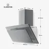 Klarstein Athena Hotte Aspirante 90 cm - Hotte Décorative Voir les images du produit 7