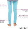 Celodoro Kinder Leggings, stretchige Jersey Hose aus Produktbild-Vorschau 2