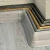 2 Meter Sockelleiste 62mm PVC Wenge Laminatleisten Produktbild-Vorschau 4