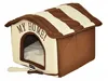 nanook Hundehöhle Katzenhöhle Tabou braun weiß 46 cm mit Produktbild-Vorschau 1