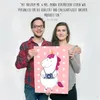 Mr. & Mrs. Panda Bild Einhorn Fotograf DIN A2 - Rot Pastell Produktbild-Vorschau 4