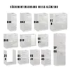 A collage of different kitchen cabinet units with labels. Produktbild-Vorschau
