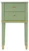 Table De Chevet Camille Green 40 Cm - Pin Et Mdf, Style Voir les images du produit 2
