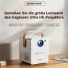 Tragbarer Projektor ,Mini Tragbarer Beamer,1080P Full Produktbild-Vorschau 2