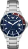Emporio Armani AR11340 Herrenuhr - Edelstahl Blau Produktbild-Vorschau 1