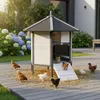 Melko Poulailler Cage pour petits animaux Enclos hexagonal Voir les images du produit 1