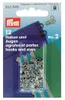 Prym Haken und Ösen Messing silberfarben Nr. 2 Produktbild-Vorschau 2