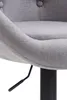 CLP Barhocker London V2 Stoff drehbar und höhenverstellbar Produktbild-Vorschau 5