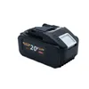 A black Procraft 20V Li-Ion battery pack with orange and red accents, shown from a slightly elevated side angle on a white background. Anteprima dell’immagine prodotto