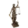 Figurine de Justitia en bronze, sculpture de 33 cm, déesse Voir les images du produit 5