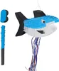 Relaxdays Pinata Requin, avec bâton et masque, pinata pour Voir les images du produit 1