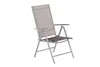 A single folding garden chair shown from a three-quarter angle against a white background. Produktbild-Vorschau