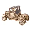 3D houten mechanisch puzzel: Historische auto UGR-T Productafbeelding-voorbeeld 12