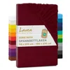 Lavea® Spannbettlaken 90x200cm - 100x200cm Maya Jersey, Produktbild-Vorschau 1