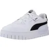 A white Puma sneaker with black accents is shown against a white background. Produktbild-Vorschau