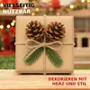 Pinienzapfen Natur 10 Stück | Tannenzapfen Deko 8–12 cm | Produktbild-Vorschau 6
