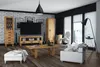 Couchtisch Ringo aus Wildeiche massiv 80x80x40 cm mit Produktbild-Vorschau 5