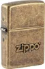 ZIPPO - Zippo Stamped Antique Brass - zapaľovač Storm Náhľad obrázku produktu 7