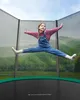 SONGMICS trampolína Ø 183 cm, zahradní trampolína pro děti Náhled obrázku produktu 1
