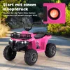 COSTWAY 6V Kinder Quad Elektro, Kinderquad mit Vorwärts-, Produktbild-Vorschau 7