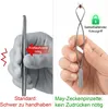 Zeckenzange Edelstahl | Selbsthaltend & Sicher Zecken bei Produktbild-Vorschau 4