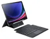 A tablet with a keyboard case, shown from a diagonal angle. Produktbild-Vorschau